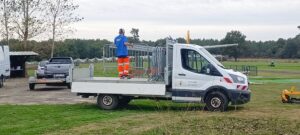 Les services municipaux livrent les barrières